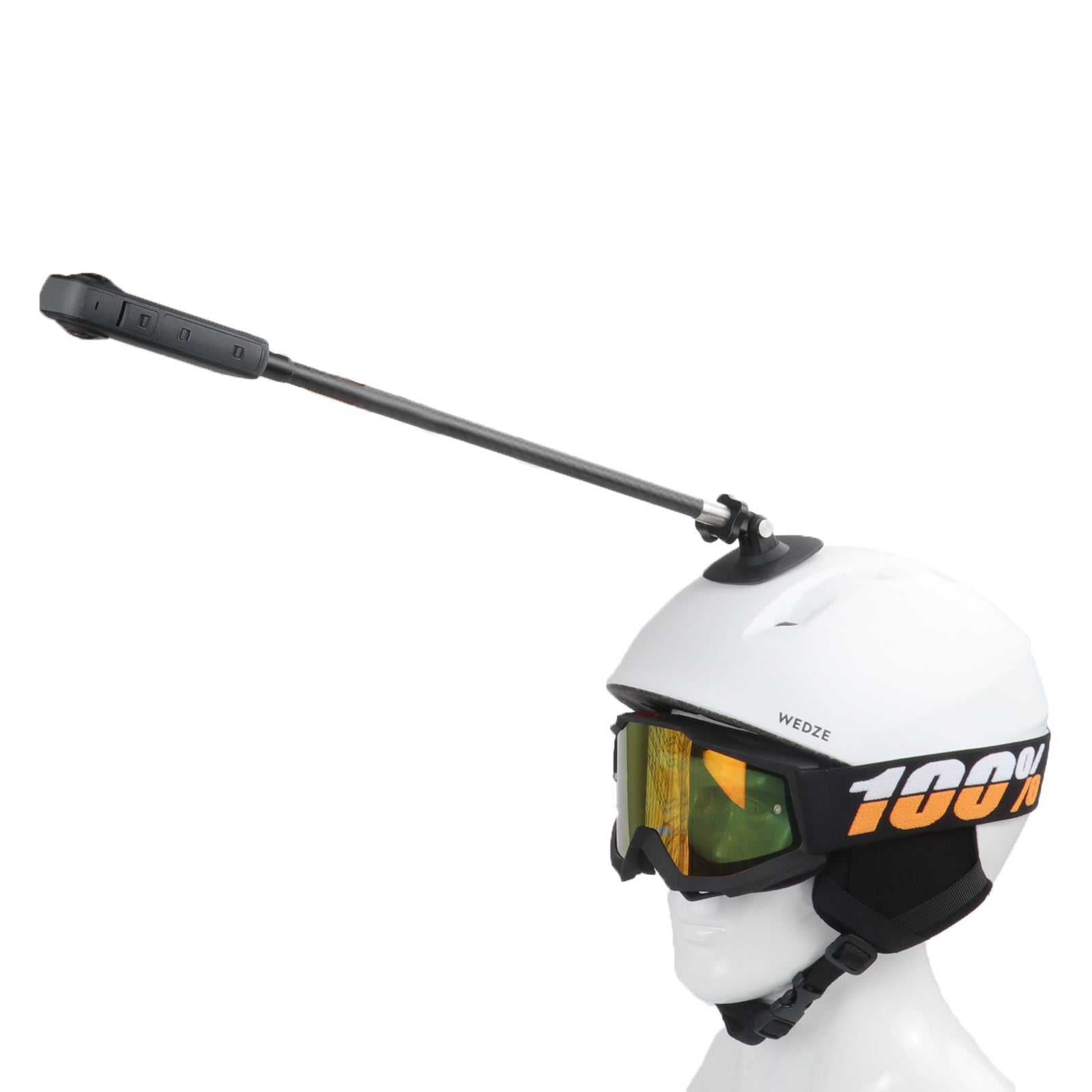 SEASKY T1-A Unicorn helmet Mount compatible with insta360 X4 X2 X3 RS Compatible with GoPro Max 360 Panoramic Sports Action Camera skiing