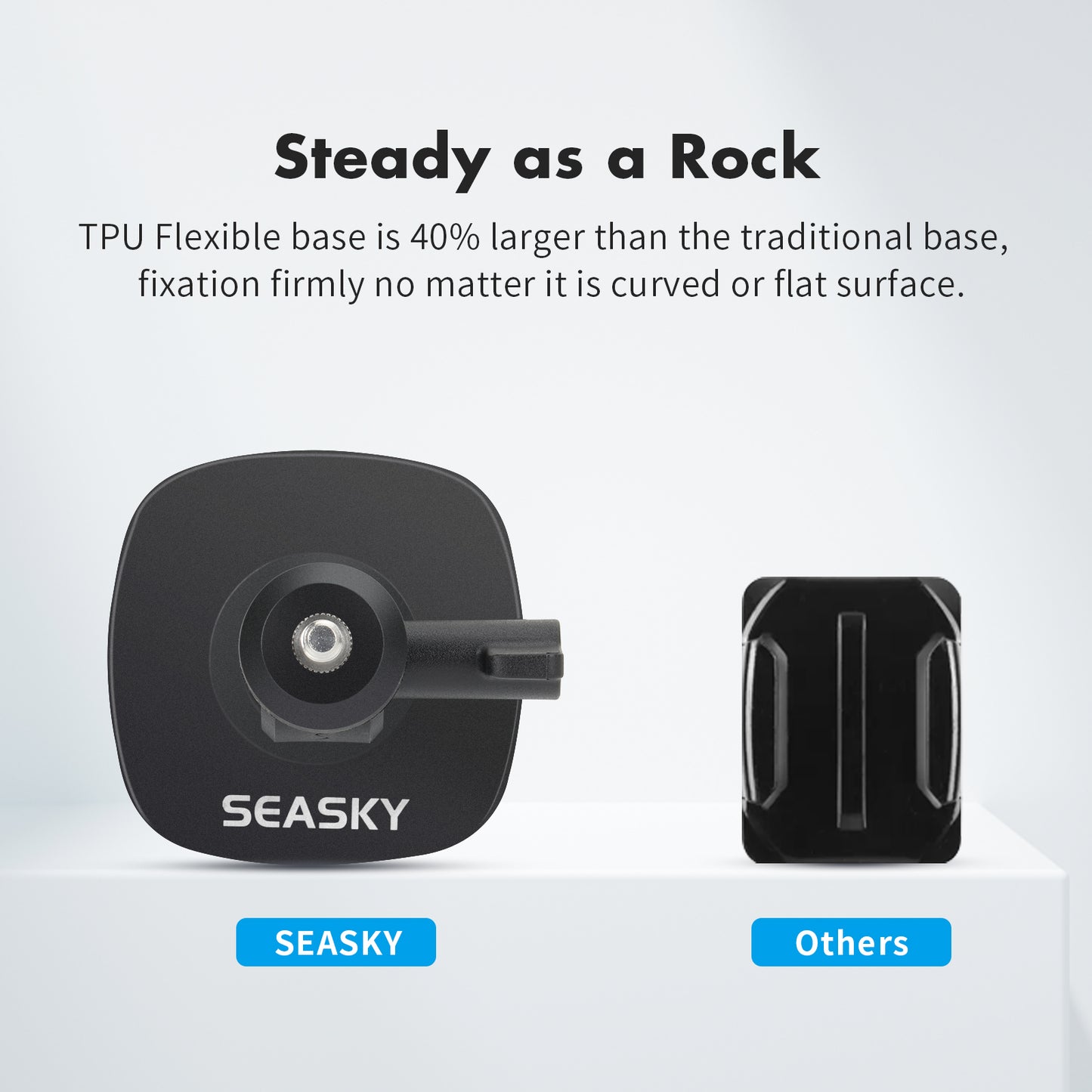 SEASKY A2 Flexible Adhesive Mount for Insta360 X4 X3 X2