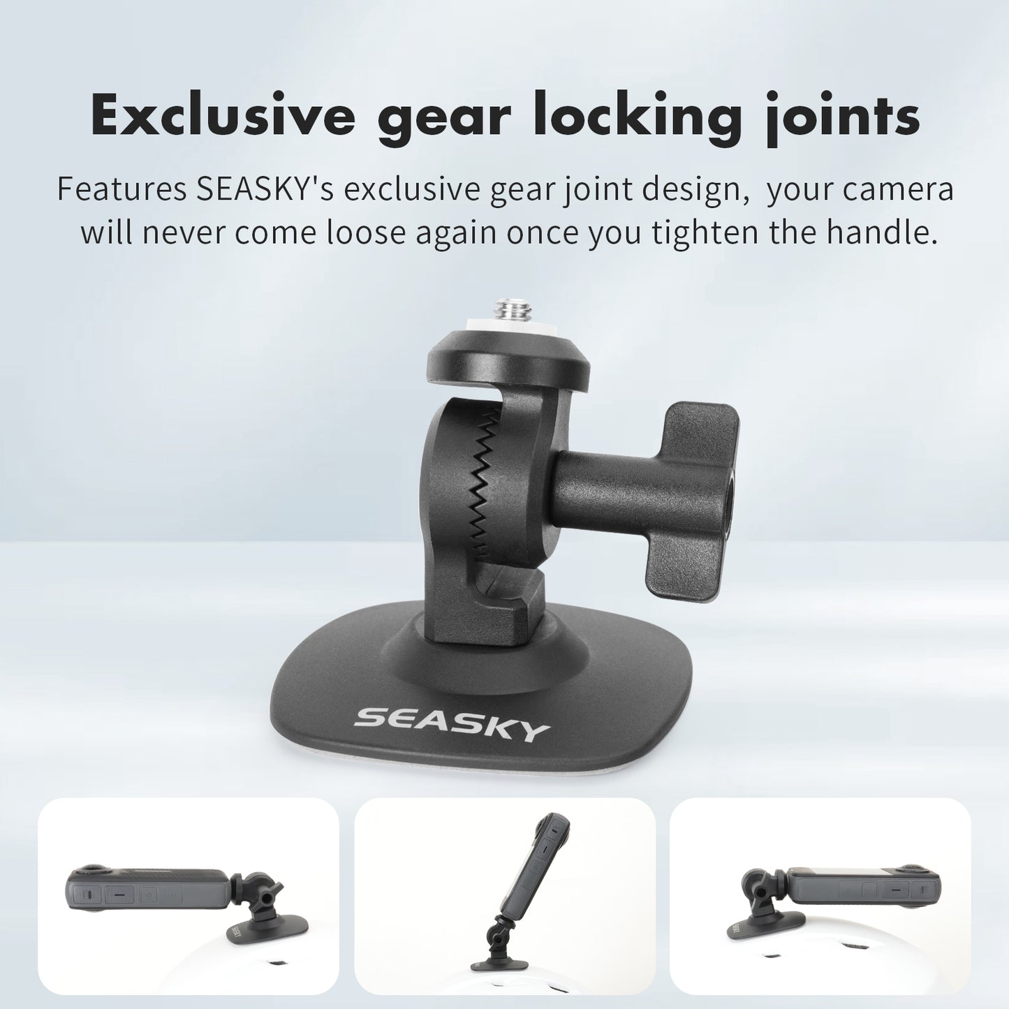 SEASKY A2 Flexible Adhesive Mount for Insta360 X4 X3 X2