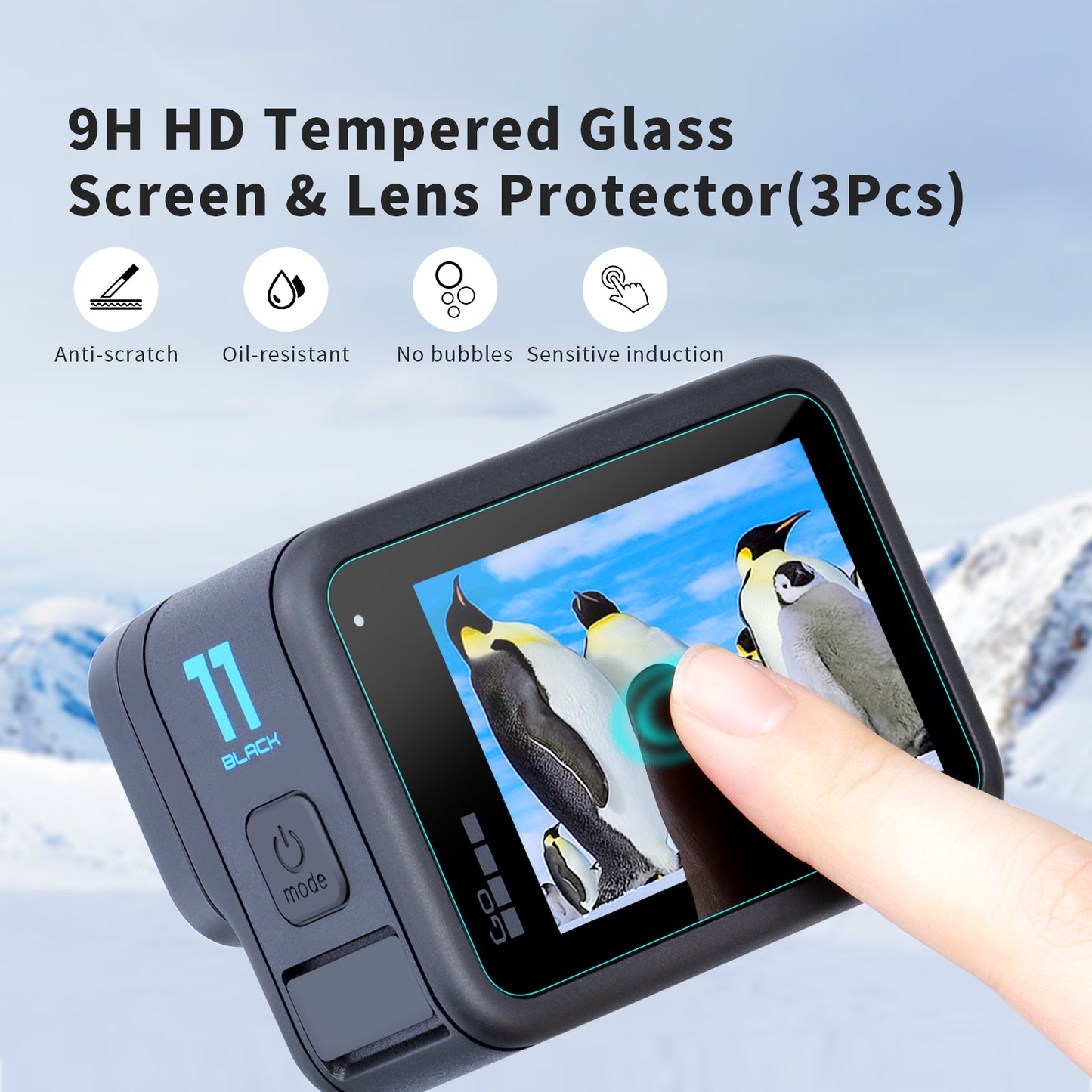 SEASKY 6 in 1 Protective Kit for Gopro Hero 11/10/9