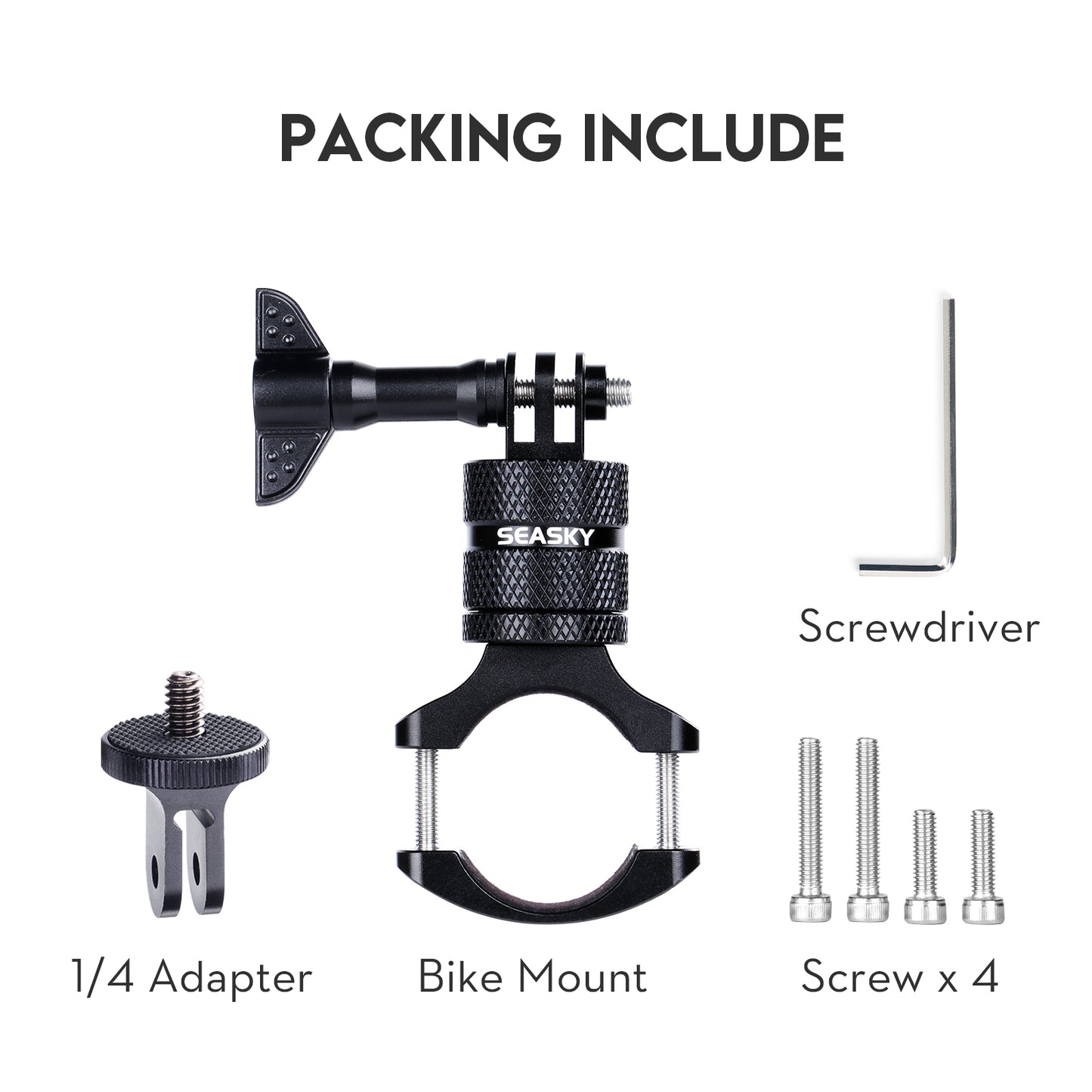 SEASKY Mountain Bike Bicycle Motorcycle Handlebar Mount