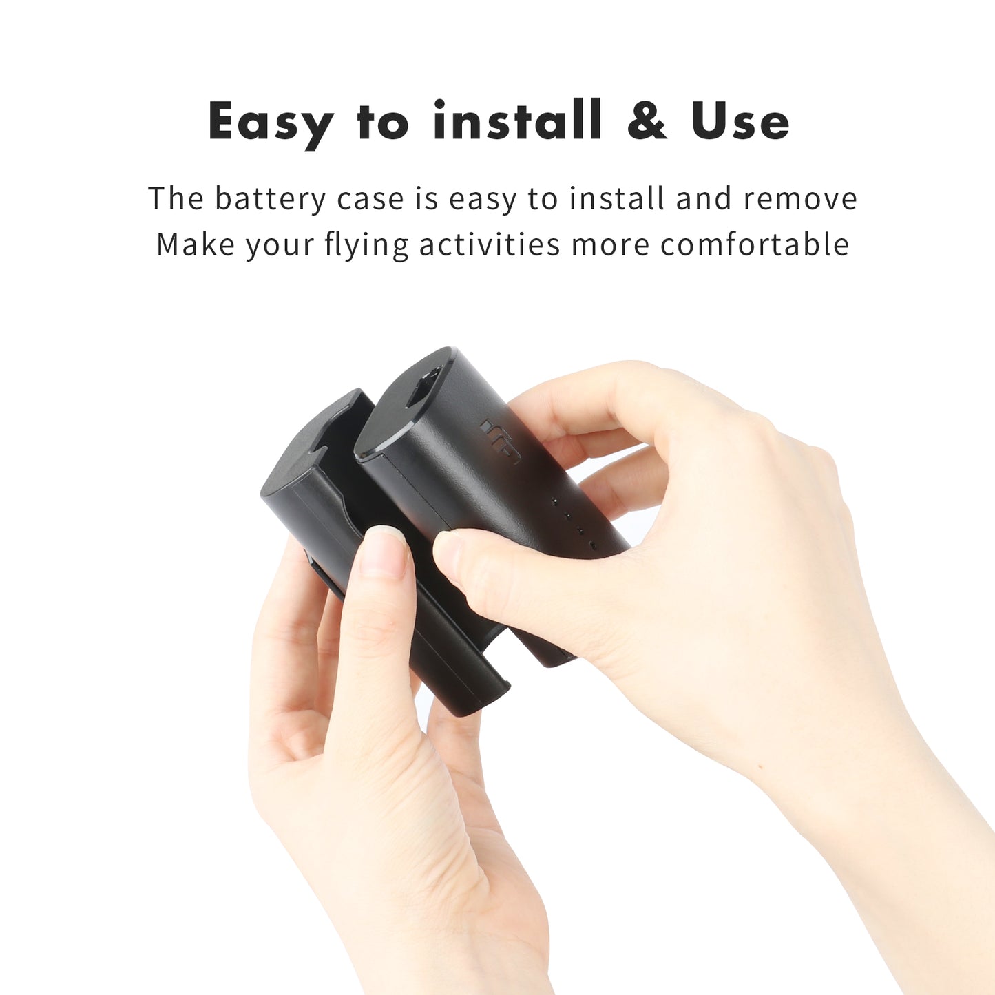 Battery Fixing Case & Short Power Cable Accessories for DJI FPV Goggles V2 & V1