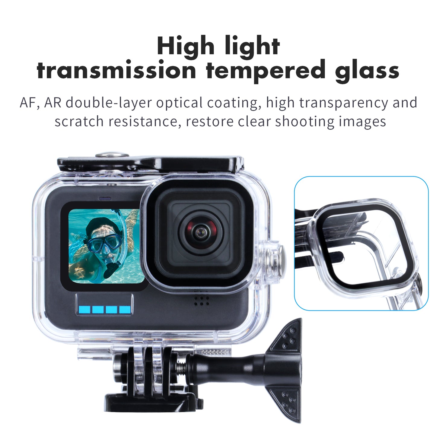 SEASKY Dive Waterproof Case for Gopro Hero 11/10/9